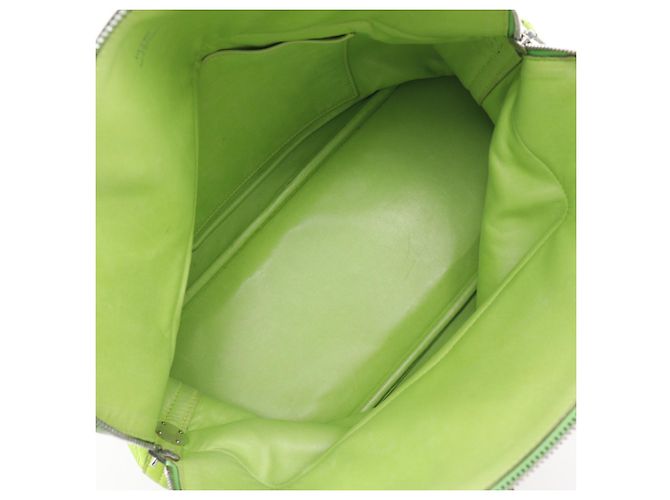 Hermès Bolso Hermes Bolide 35 Verde Amarillo - vista 6