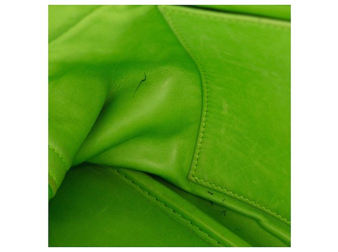 Hermès Bolso Hermes Bolide 35 Verde Amarillo - vista 8