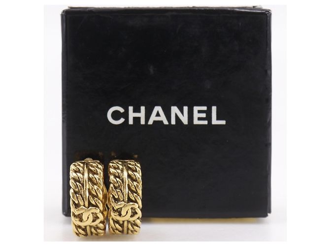 Orecchini a clip Chanel Coco Mark D'oro - vista 12