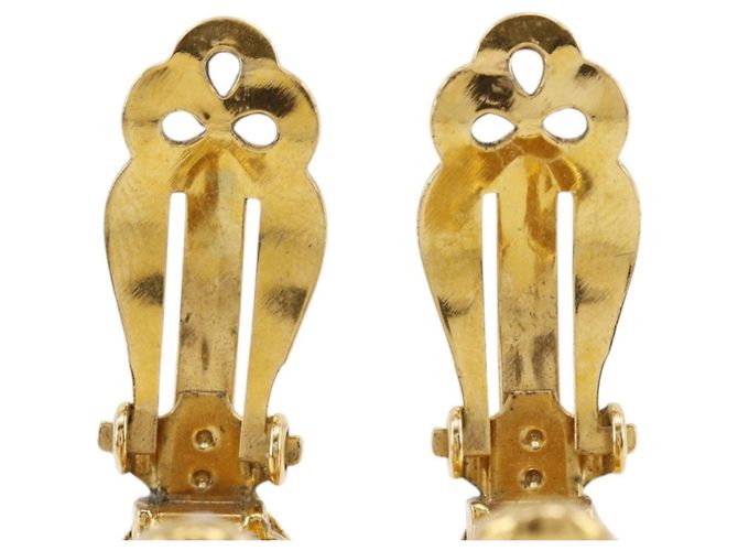 Orecchini a clip Chanel Coco Mark D'oro - vista 5