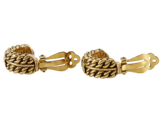 Orecchini a clip Chanel Coco Mark D'oro - vista 8
