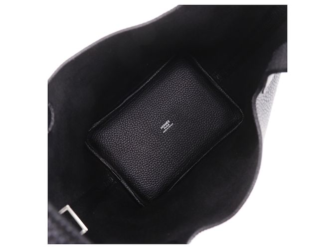 Hermès Sac à main Hermes Picotin Lock 18 PM Noir - vue 6