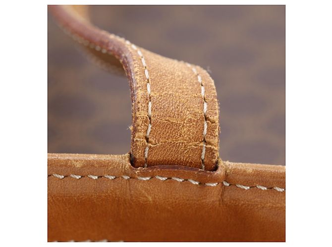 Céline Sac cabas vintage Celine Macadam Marron - vue 11