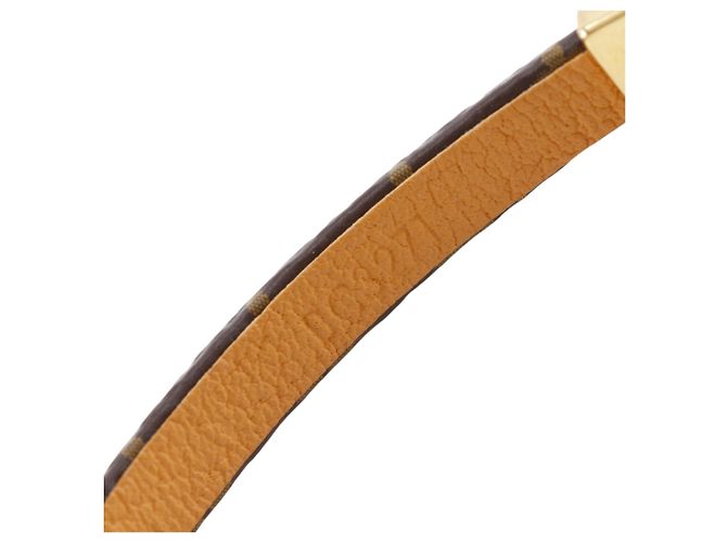 Louis Vuitton Monogram Charm-Armband Braun Golden Monogramm - Ansicht 7