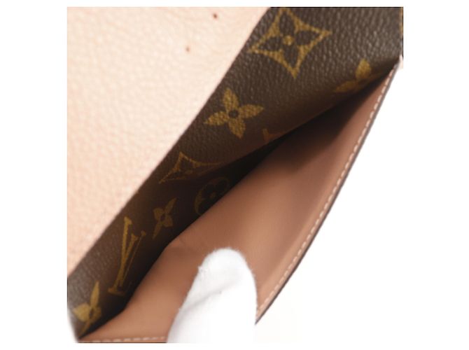 Louis Vuitton Portefeuille Pallas Compact Bi-fold Wallet Braun Pink Monogramm - Ansicht 8