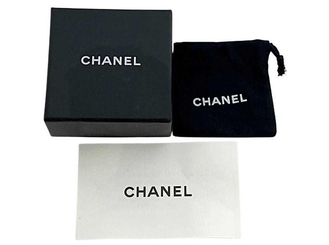 Collana Chanel in strass argento - vista 9