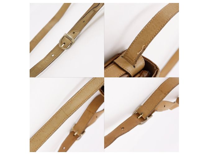 Céline Sac à épaule Celine Triomphe Marron - vue 14