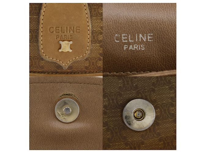 Céline Sac à épaule Celine Triomphe Marron - vue 15