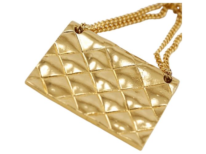 Brincos de clip Chanel Coco Mark Dourado - vista 7