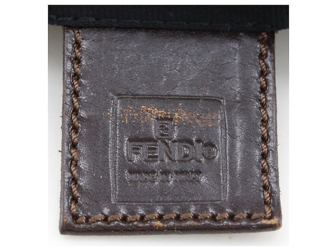 Borsa Boston Fendi Zucca Marrone - vista 13