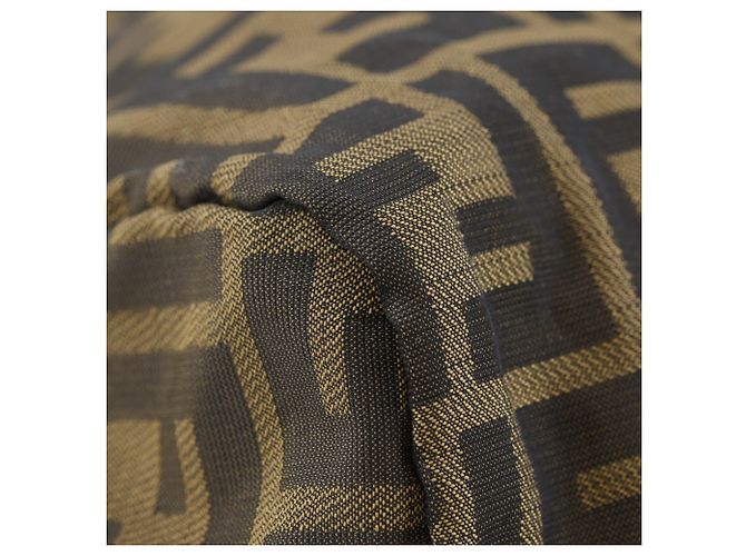 Borsa Boston Fendi Zucca Marrone - vista 4