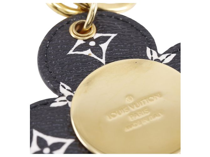 Louis Vuitton Porte-Clé Vivienne Flower Keychain Rosso D'oro - vista 4