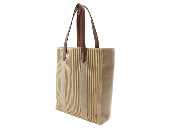 Hermès Bolso Cabas Calicut Hermes Beige - vista 2