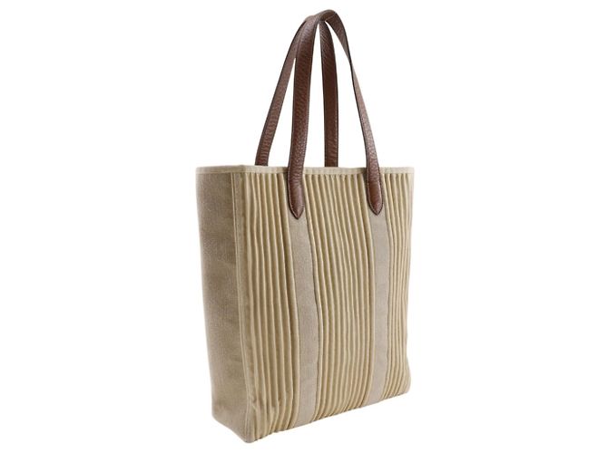 Hermès Bolso Cabas Calicut Hermes Beige - vista 3