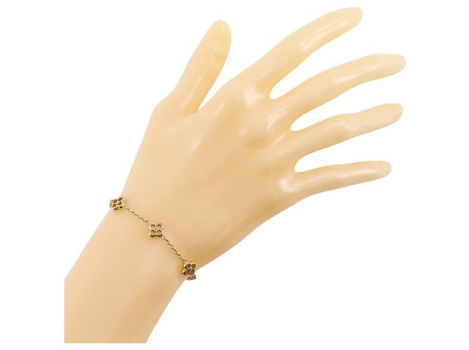 Pulsera Flowerful Charm Louis Vuitton Dorado - vista 2