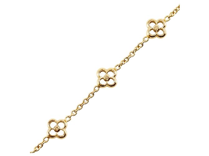 Pulsera Flowerful Charm Louis Vuitton Dorado - vista 5