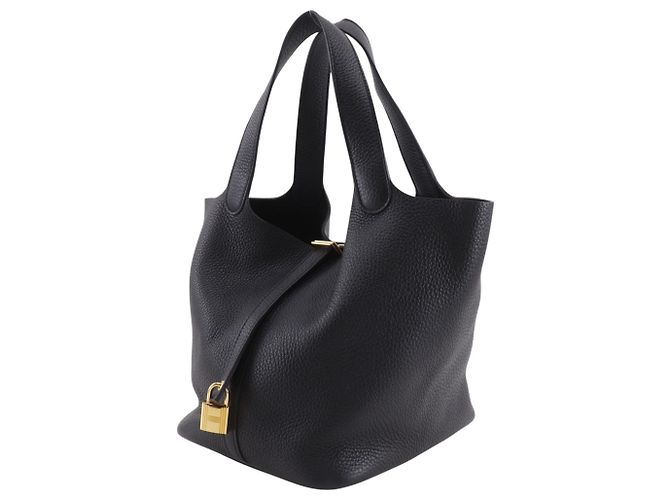Hermès Sac à main Hermes Picotin Lock 22 MM Noir - vue 2