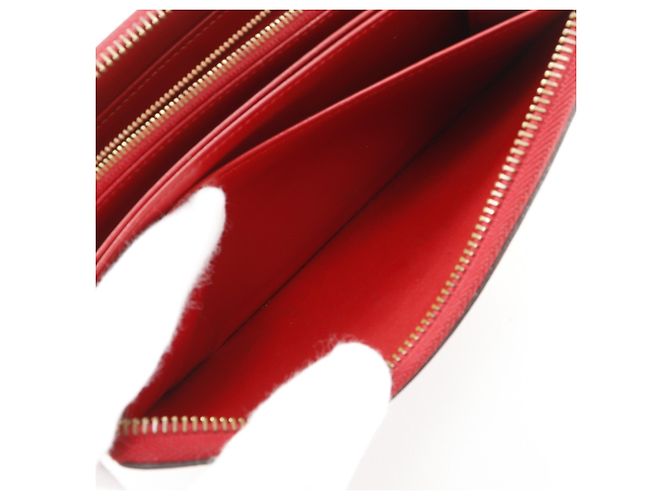 Louis Vuitton Monogram Vernis Zippy Wallet Rot Fuschia - Ansicht 11