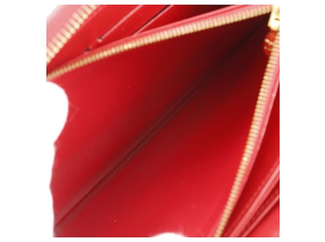 Louis Vuitton Monogram Vernis Zippy Wallet Rot Fuschia - Ansicht 12