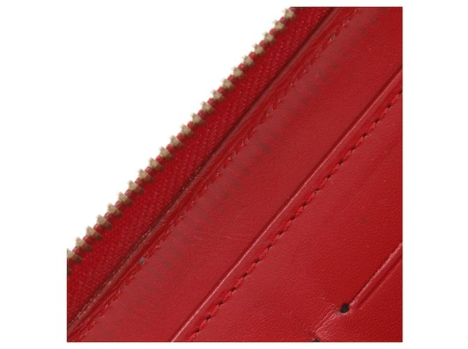 Louis Vuitton Monogram Vernis Zippy Wallet Rot Fuschia - Ansicht 13