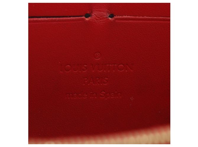 Louis Vuitton Monogram Vernis Zippy Wallet Rot Fuschia - Ansicht 19