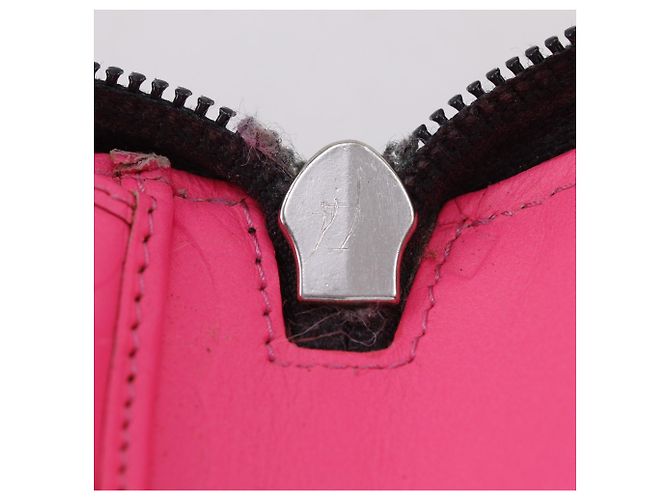 Cartera larga Chanel Cambon Line de piel charol negra Negro - vista 14