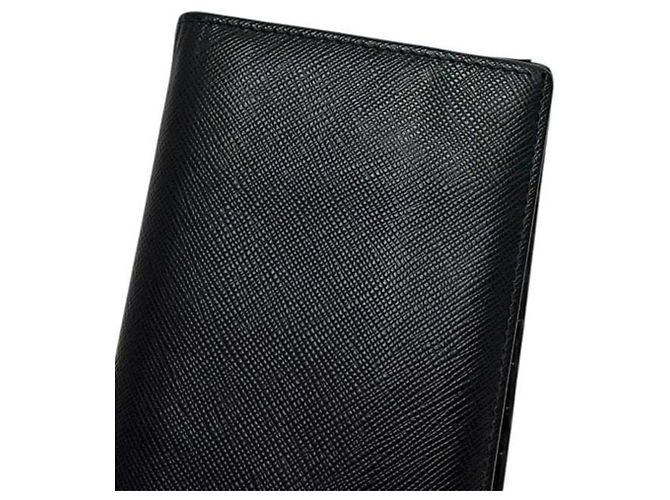 Prada Saffiano Black Langbeutel Schwarz - Ansicht 10