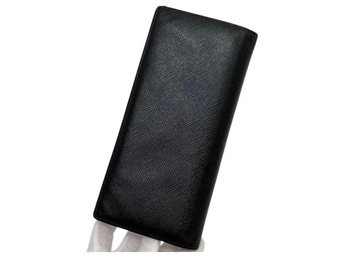 Prada Saffiano Black Langbeutel Schwarz - Ansicht 9