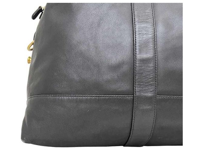 Coach Boston Bag aus schwarzem Leder - Ansicht 7