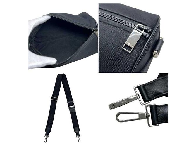 Borsa a tracolla Christian Dior Nero - vista 3
