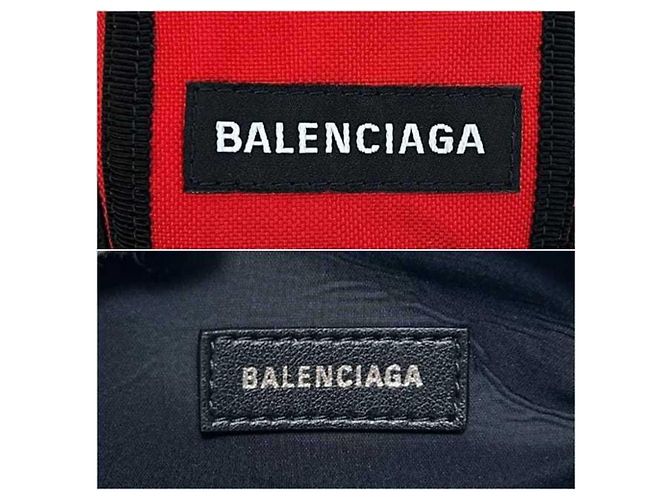 Pouch da braccio Balenciaga Rosso - vista 7