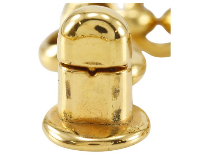Colar Chanel Coco Mark Flower Dourado - vista 7