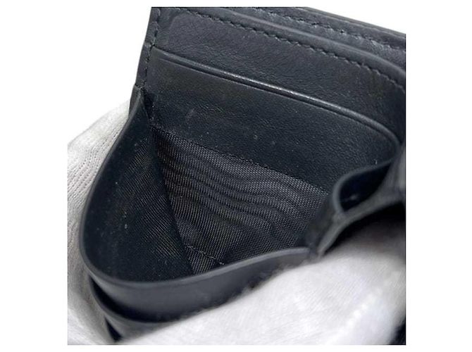 Fendi Bi-fold Wallet in Black Leather Brown - view 6