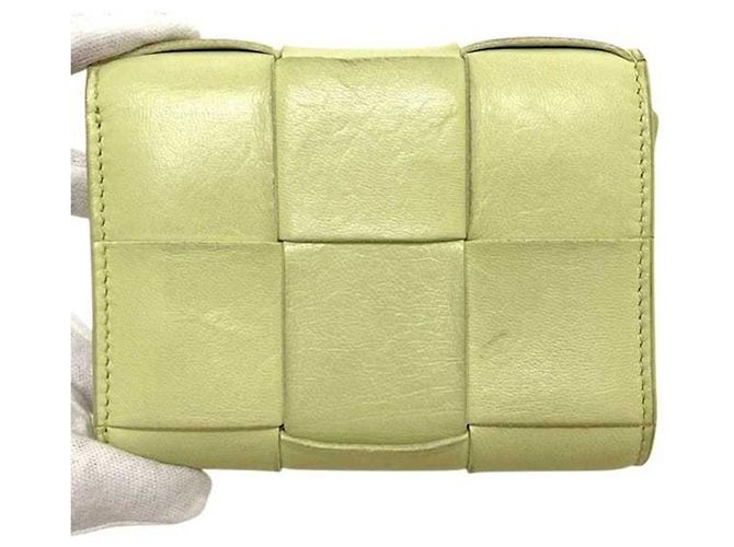 Bottega Veneta Leder Tri-fold Geldbörse - Ansicht 10