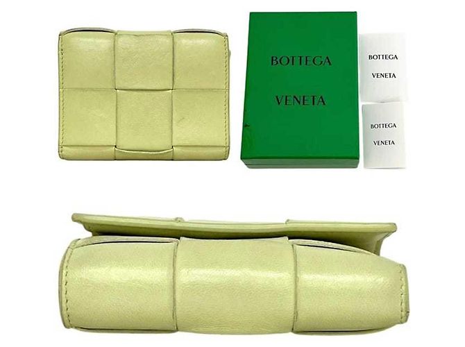 Bottega Veneta Leder Tri-fold Geldbörse - Ansicht 2