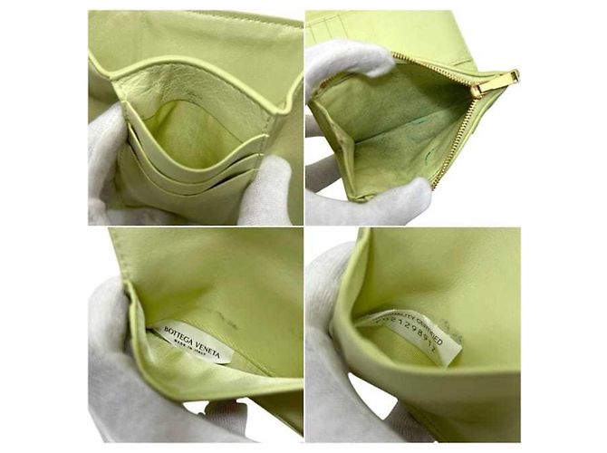 Bottega Veneta Leder Tri-fold Geldbörse - Ansicht 4