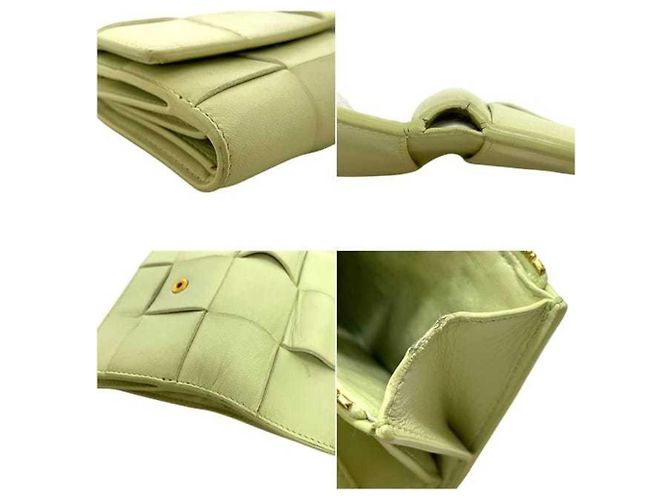 Bottega Veneta Leder Tri-fold Geldbörse - Ansicht 5