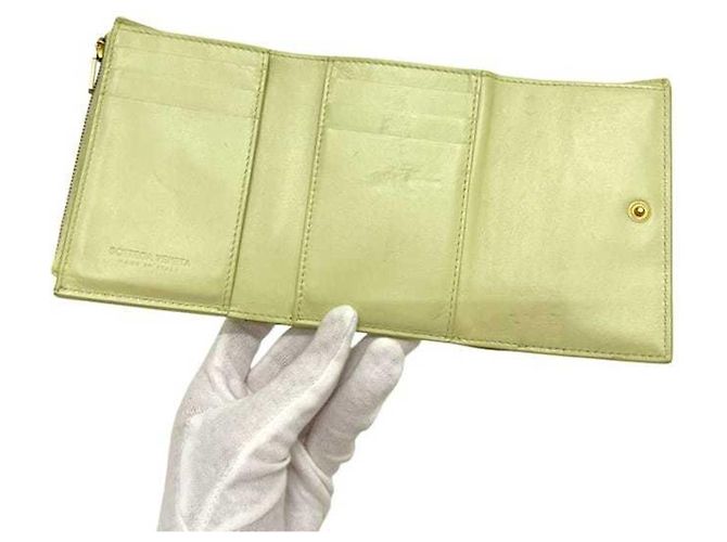Bottega Veneta Leder Tri-fold Geldbörse - Ansicht 6