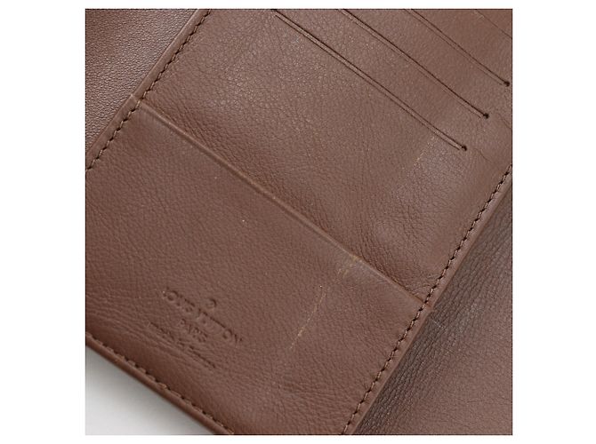 Louis Vuitton Portefeuille Amelia Long Wallet Marrone - vista 13