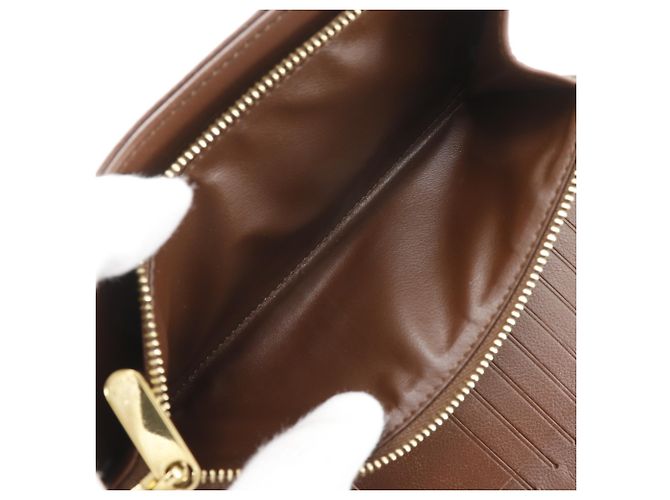 Louis Vuitton Portefeuille Amelia Long Wallet Marrone - vista 8