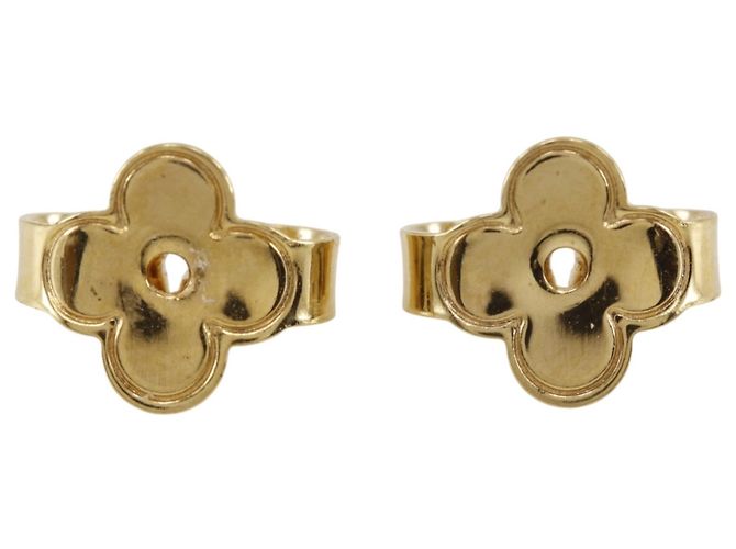 Pendientes Louis Vuitton Bookle Dreille Blooming Dorado - vista 4
