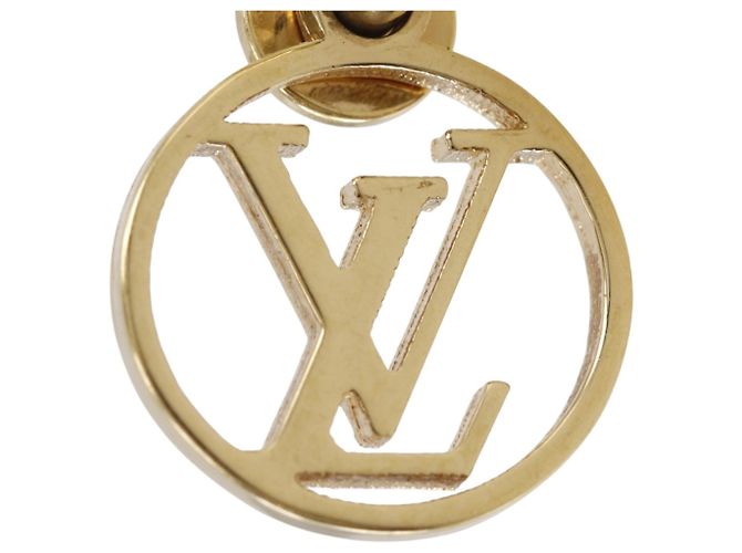 Pendientes Louis Vuitton Bookle Dreille Blooming Dorado - vista 7