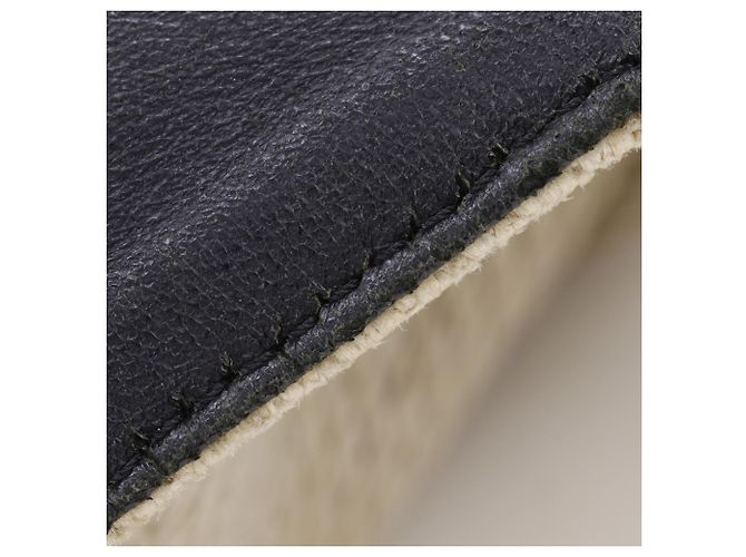 Céline Bolso Celine Cabas Kaba Gazette Tote Bag Negro Beige - vista 12