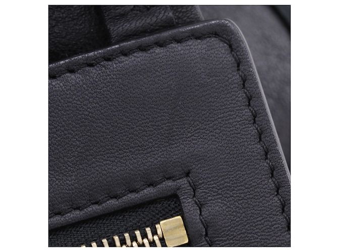 Céline Bolso Celine Cabas Kaba Gazette Tote Bag Negro Beige - vista 14