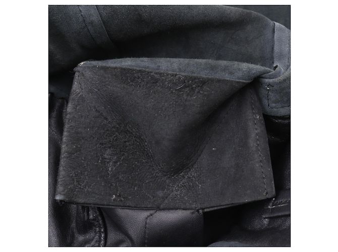 Céline Bolso Celine Cabas Kaba Gazette Tote Bag Negro Beige - vista 9