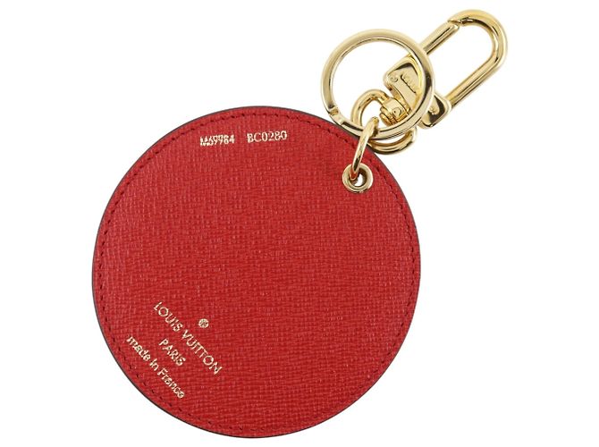 Portachiavi Louis Vuitton Porto Creilustre Vivienne Bobsleigh Bag Charm Marrone Monogramma - vista 2