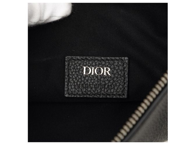 Borsa a tracolla Christian Dior Dior Saddle Nero - vista 5