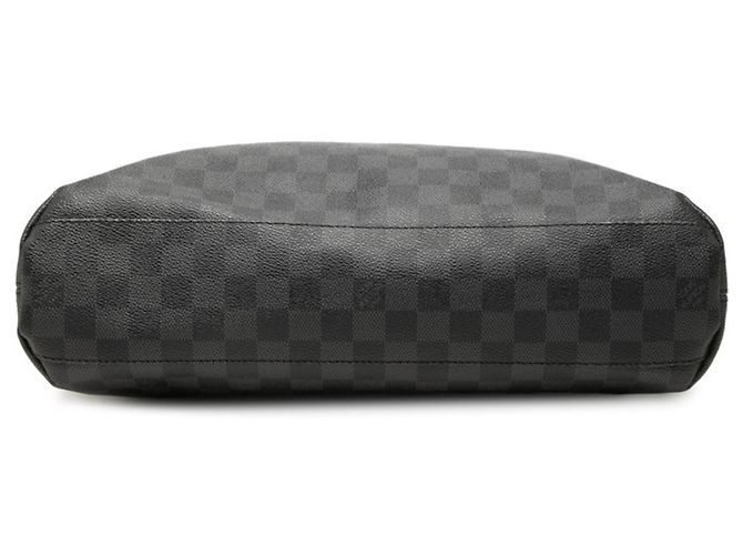 Sac bandoulière Louis Vuitton Damier Graphite Mick MM Noir - vue 3