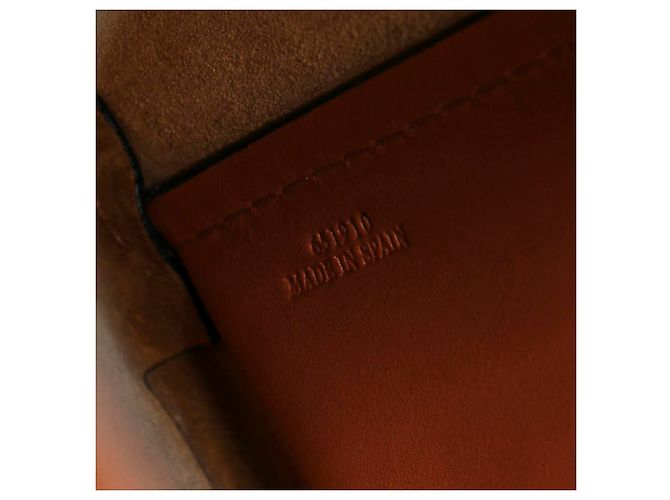 Bolsa Bucket Loewe Anagram Bamboo Marrom - vista 11