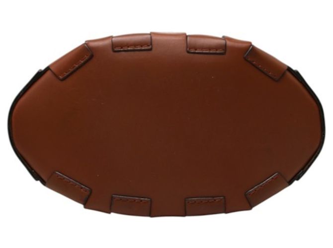 Bolsa Bucket Loewe Anagram Bamboo Marrom - vista 3